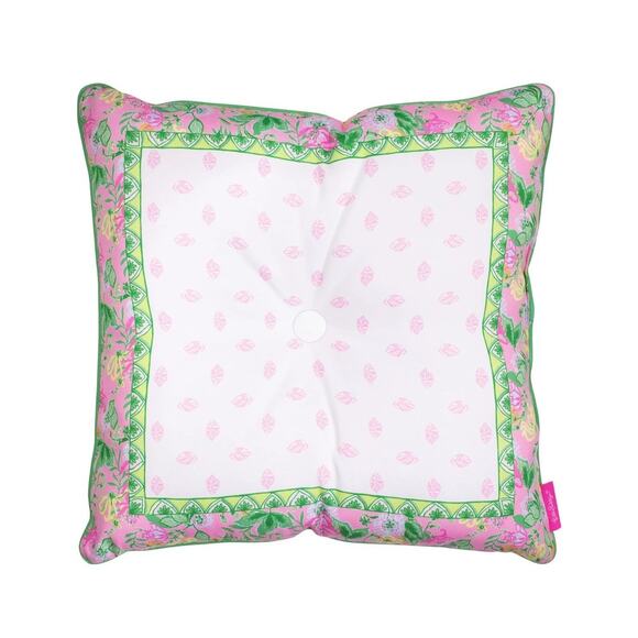 Lilly Pulitzer Indoor Outdoor Pillow Amore Spritzer 20" x 20" New Without Tags - Picture 1 of 2